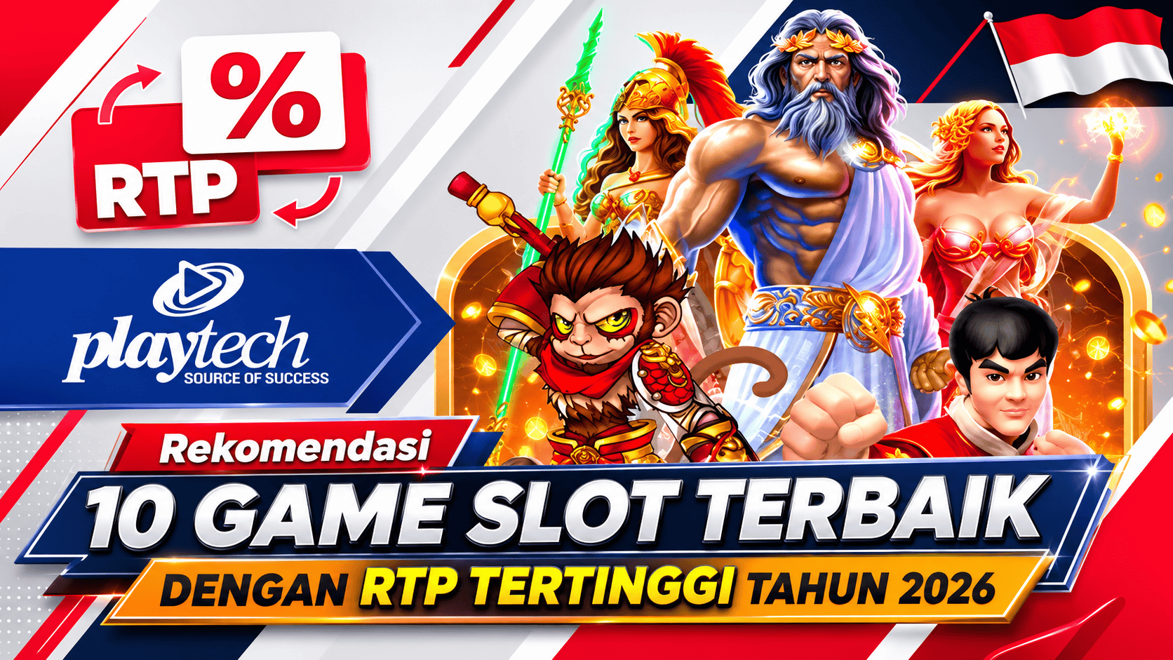 Rekomendasi 10 Game Slot Terbaik dengan RTP Tertinggi Tahun 2026