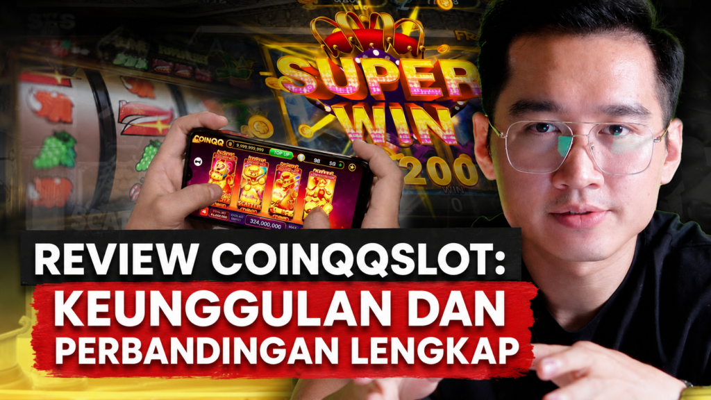 Tampilan platform CoinQQSlot dengan berbagai permainan slot online dari provider populer.